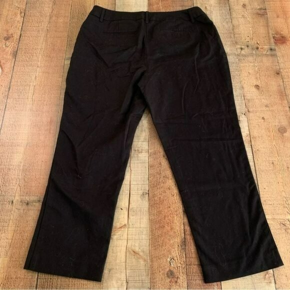 Apt. 9 Black cropped modern fit pants size 8 - Picture 7 of 7